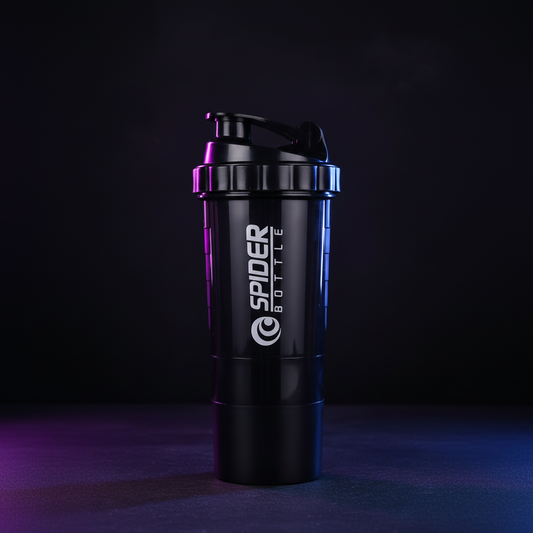 Shaker Protéiné 3 Compartiments - L'Essentiel de Votre Entraînement